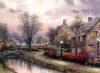 Lamplight Lane, The Brooke Windermer and Cottage Row at Dusk