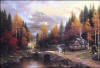 Kinkade The Valley of Peace