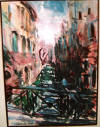 marco sassone original watercolor painting