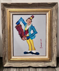 Red Skelton Original Painting Bert Lahr