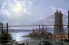 stobart cincinnati Moonlight on the Ohio from the Public Landing in 1880