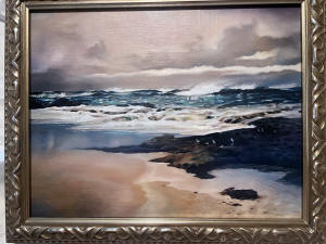 brett livingstone strong original painting oil on canvas