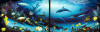 wyland Living Reef Left and Right Panels